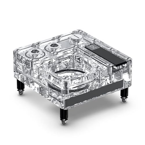 Alphacool Core 120mm Reservoir VPP/D5 (14590) with aRGB Lighting for Computer Water Cooling - Acrylic