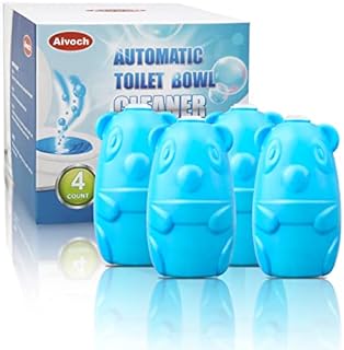 Aivoch Automatic Toilet Bowl Cleaner Tablets, Bathroom Toilet Tank Cleaner, with Sustained-Release Technology (4 Count)
