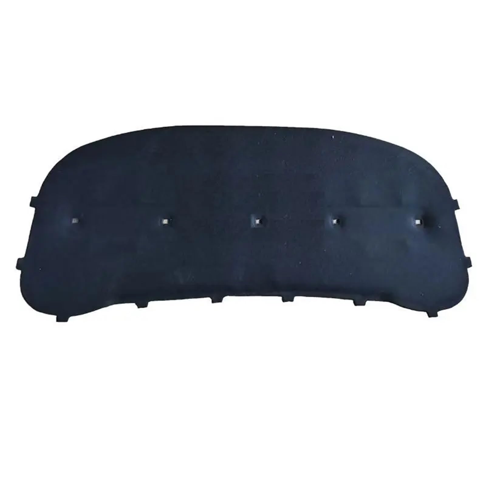 Chpbzaaky Black 2008 2009 2010 Compatible For Vw Touran Car Heat Sound Insulation Cotton Front Hood Engine Firewall Mat Pad Cover Noise Deadener(Black)