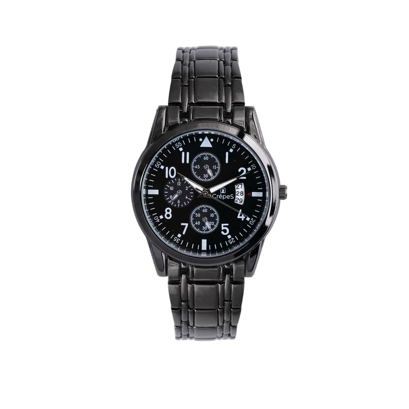 CrepeS Prime Metal Strap Watch for Men (Silver-6) (B0D1K6XBV6) Amazon Price History, Amazon Price Tracker
