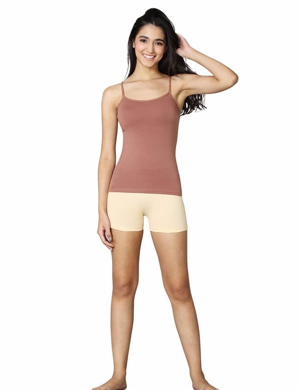 100% Cotton Panty Shorts with Inner Elastic Waistband-image-8