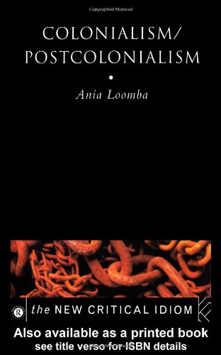 Colonialism Postcolonialism