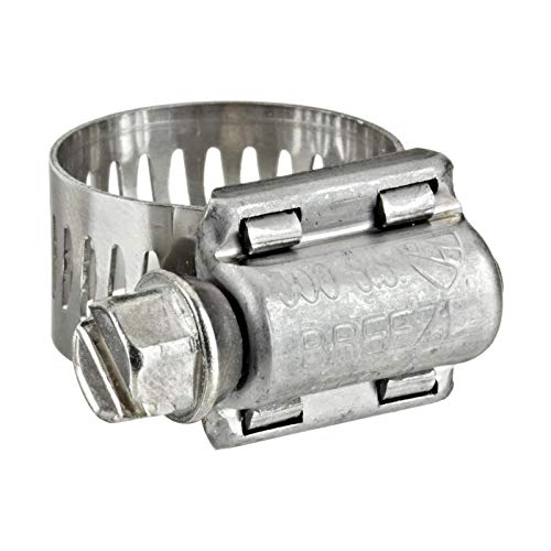 Breeze 63006 Marine Grade Stainless Steel Clamp, 7/16" - 25/32" (Pack of 10)