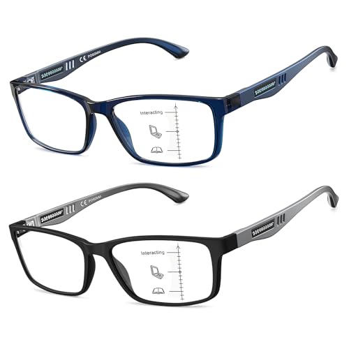 CARA Progressive Reading Glasses for Men...