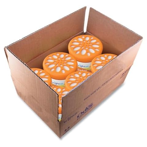 BRIGHT Air BRI 900013 14oz Super Odor Eliminator, Mandarin Orange And Fresh Lemon (6/Carton) Cover