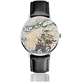 Trageobjekt: Dieses Uhrendesign ist einfach, aber nicht langweilig. Es kann für Teenager und ältere Männer geeignet sein (es kann auch für Frauen geeignet sein). Sie können es geschäftlich und täglich lässig verwenden.