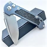 9 Inches Manual Button Lock Folding Pocket Knife, 3.4 Inches...