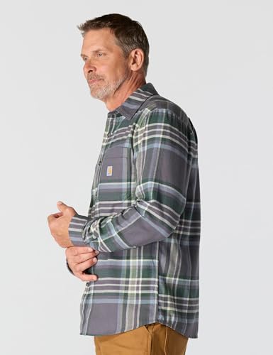 Image of Carhartt Men's Hamilton Relaxed Ls Plaid Shirt