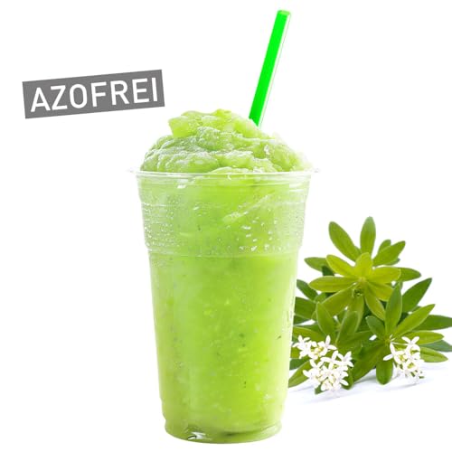 Slush Eis Sirup | Green Zombie (milder Waldmeister) | Konzentrat 1:5 | 1 Liter Flasche | Azo- Glycerin Frei | geeignet für Ninja Slushy Maschine | Premium-Qualität direkt vom Hersteller – Bild 3