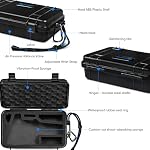 Lekufee Etanche cas dur pour voyage DJI Osmo Mobile 8P Stabilisateur Gimbal, et autres accessoires(case & Sac seulement)