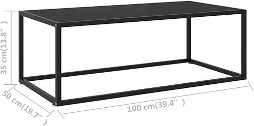 Miniatura 60 de Mesa de centro, mesa de centro industrial, mesa de centro moderna de mediados de siglo, mesa central para sala de estar, mesa de cóctel, mesa Negro