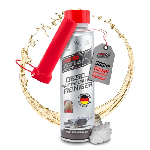 NanoBorTeX DPF-Reiniger 300ml - Dieselpartikelfilter-Reiniger mit BOR, reduziert Wartungskosten & Verbrauch, optimiert Motorverhalten für optimale Motorleistung & Lebensdauer