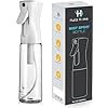 Botella vacía Mister (300 ml/10.1 oz – Blanco) Ultra Fina Spray Continuo Niebla para Peinar Plantas, Limpieza, Salones, Cara y Cuidado de la Piel.