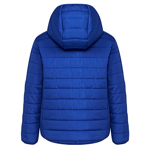 Adidas Boys' Classic Puffer Jacket, Brite Blue, Large (14/16) #TOP1