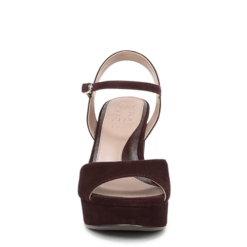 Naturalizer Women's Marigold Heeled Sandal Merlot Red Suede 11 W by Naturalizer - Used condition - Image 2