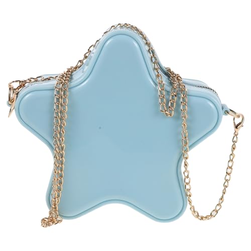 Sac bandoulière étoile bleu ciel grand format pour ne plus manquer de place à l'école