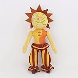 Diseño único: ¿Te gusta FNAF? Esta muñeca de peluche se basa en la gota de luna como diseño prototipo, linda muñeca de peluche, vívida y realista. La linda forma hace que la muñeca se vea juguetona.