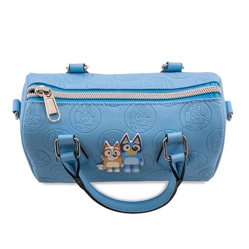 Fast Forward Bluey Mini Purse Crossbody Handbag for Women | Leather Women's Shoulder Handbag Satchel with Embossed Print | Bluey Accessories for Girls, Boys, Adults, Unisex3