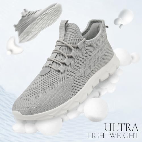 Image of Sneakers for Men Running Shoes Lightweight Tennis Walking Athletic Gym Workout Casual Summer Slip on Slippers