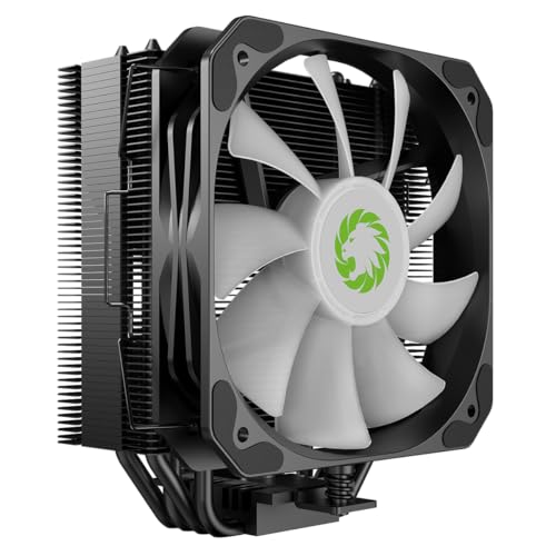 GameMax Sigma 540 ARGB CPU Cooler 200W TDP 4 x 6mm Copper Heatpipes & Aluminium Heat Sink CPU Air Cooler, 130mm ARGB PWM Fan For Intel LGA1700 / 115X / 1200 & AMD AM4 / AM5 | Black - Image 11