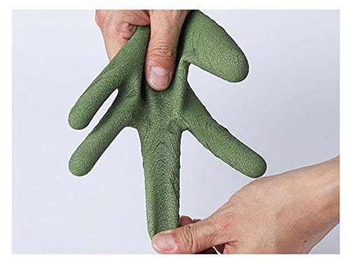 cmjlydh 3 works Gardening Gloves for Men and Women Colourful Superior Grip Working Gloves Comfortable Breathable Durable for Garden Outdoor DIY Fishing Multi-Purpose (3 works) - Image 4