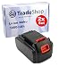 Produktbild 2X Trade-Shop Li-Ion Akku 18V/20V / 3000mAh kompatibel mit Black & Decker GKC1825LB STC1820CM STC1815 STC1820PCB STC1840EPC GWC1820PCB GWC1800LB