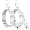 CarPlay Cable for iPhone 17/16/15 Series (2-Pack, 3.3FT) USB A to USB C Fast Charging Nylon Braided Cord, Compatible with iPhone 17 Pro/Max/Air, iPad, AirPods, Samsung Galaxy, Google Pixel, More