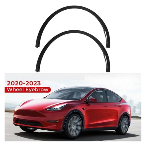 Guardabarros para neumáticos de coche Tesla Model Y rueda delantera derecha 2