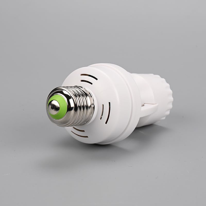Infrared Motion Sensor Light Socket – E26 E27 Screw in Adapter for Automatic Light Control, Easy Install and Adjustable Duration – Ideal for Outdoor Indoor Garage Light, for Basement (1)