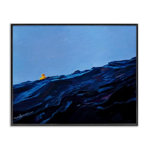 Giclée You're The One Duck Stupell cadre mural design Keith Thomson en taille 27,9 x 35,6 cm