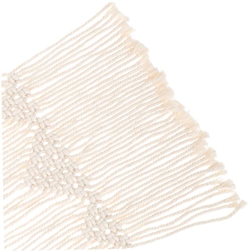 Chemin de table macramé en coton pour sublimer une table sans nappe - 4