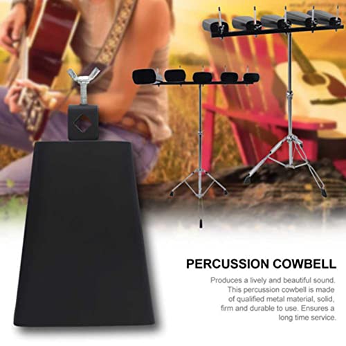 Sino De Percussão De 6 Polegadas, Sino De Vaca De Metal, Fabricantes De Ruído, Instrumentos Musicais