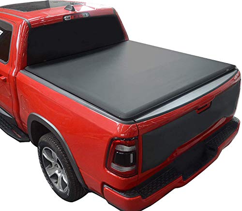 KSCPRO Truck Tonneau Covers Soft Roll Up Fits 2015-2021 Chevy Colorado GMC Canyon with 5  Bed, Fleetside