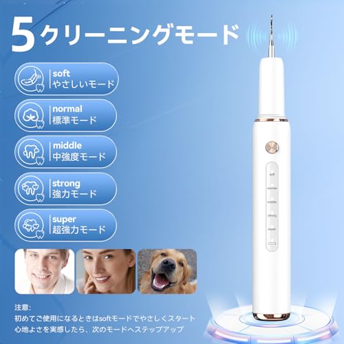 BESTEK 超音波歯クリーナー BTT4 の商品画像 1
