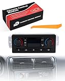 Upgrade Silverado/Sierra Climate Control Module A/C Heater Air Conditioning Panel Compatible with Chevy Silverado Avalanche Tahoe Suburban GMC Sierra Yukon Escalade, 599-211XD HVAC Control Module