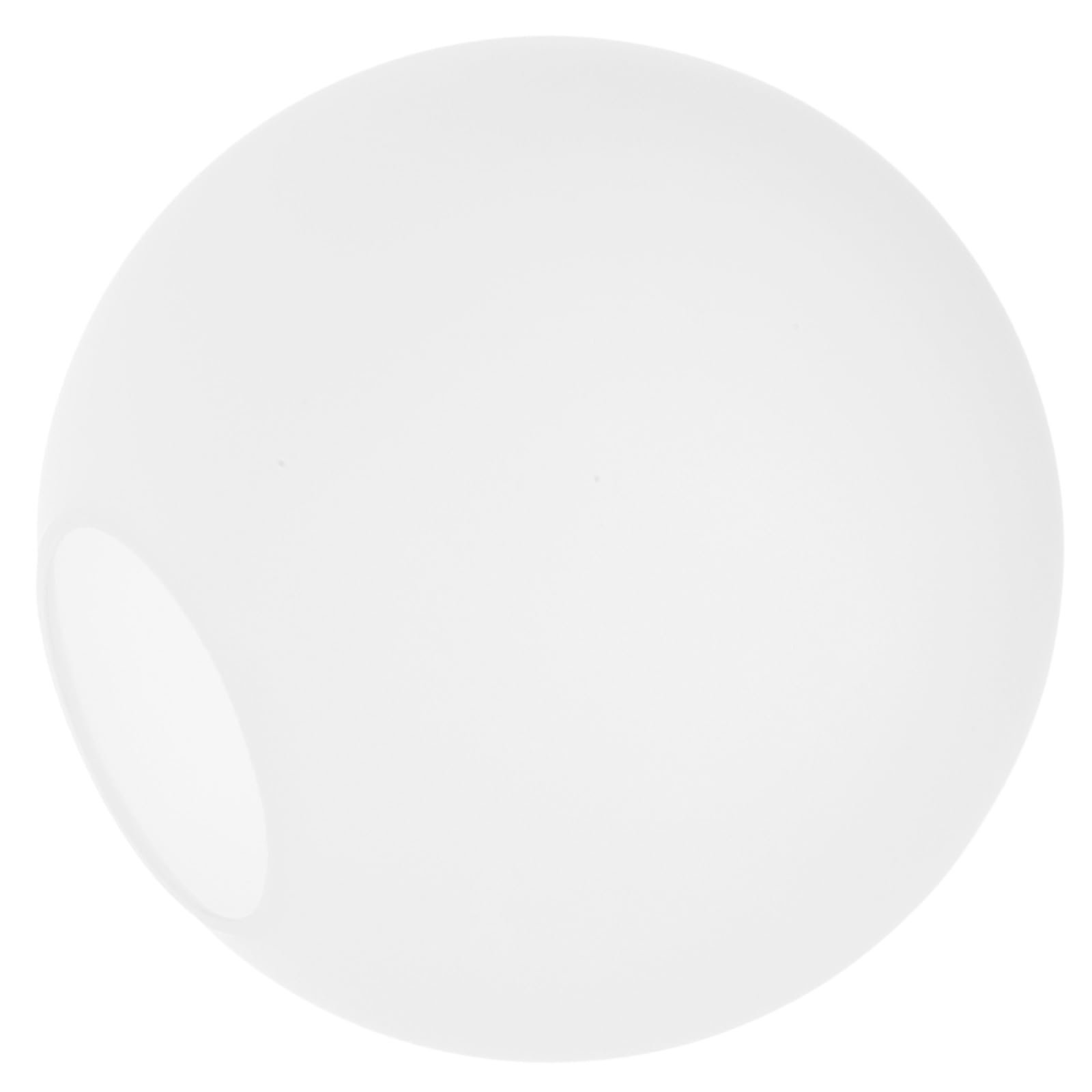 Pantalla de lámpara de globo Accesorio para pantalla de lámpara esférica de vidrio blanco, fácil de instalar y retirar, para lámpara colgante en sala de estar
