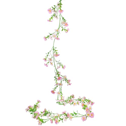 CISDUEO Artificial Daisy Flowers Vine Silk...