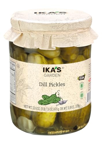 Ika’s Garden Dill Pickles – Crisp & Tangy Gourmet Pickles