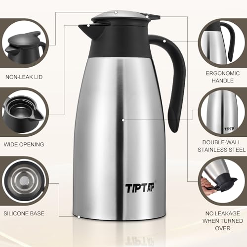 TIPTAP 70oz Thermal Coffee Carafe