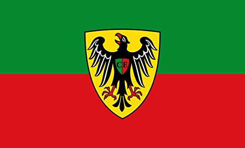 Drapeau Esslingen am Neckar format paysage grand modèle 1.35m² - 2
