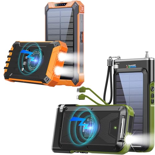GOODaaa 45800mAh Solar Powerbank + 36k Wireless Charger