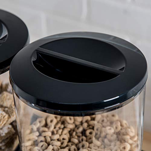 Zevro /Gat200 Indispensable Dry Food Dispenser, Dual Control, Black/Chrome, Kch-06121 #TOP7