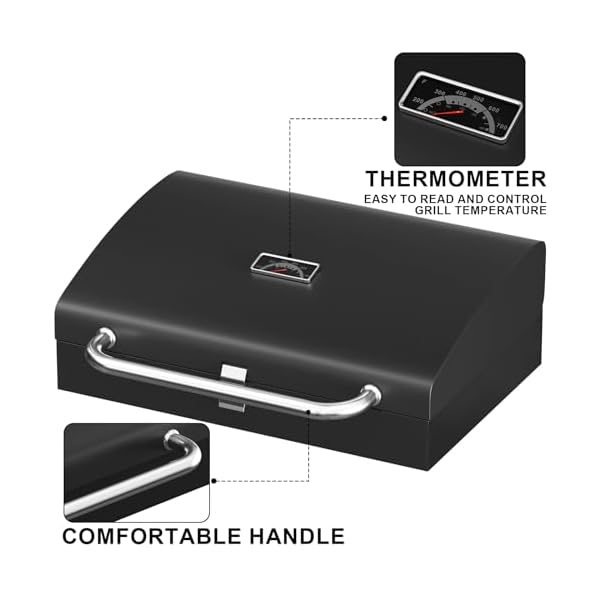 BBQ Grill Box for Camp Chef Deluxe Barbecue Grill Box Accessories for 2 Burner Stoves Camp Chef 16" Cooking systems, for BB90L 24 in. x 16 in. x 8 in - Image 6