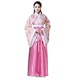  HuazomeeHZM Costume National Hanfu pour Adulte Costume Cosplay Chinois Ancien Costume Hanfu Chinois Ancien Vêtements Hanfu pour Femmes Robe de scène Chinoise pour Femme