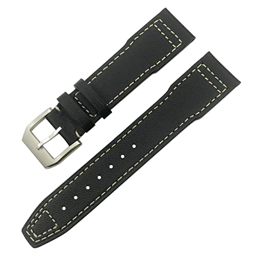 IWC IW3777 IW3270}[N18 Big Pilotu2019S Watch Strap Soft Cowhide Bracelets 20mm 21mm 22mmU[oh