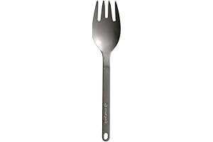 Snow Peak Titanium Foon: Essential Utensil for Campers and Outdoor Enthusiasts