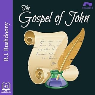The Gospel of John Audiolibro Por R. J. Rushdoony arte de portada