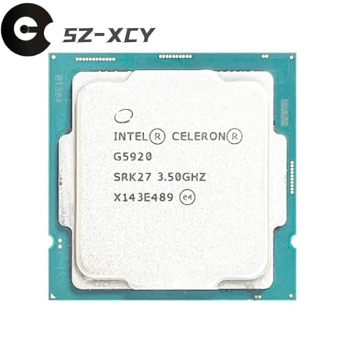 Processeur Celeron G5920 double cœur LGA 1200 CPU 3.5GHz 2Mo informatique multithread - 3