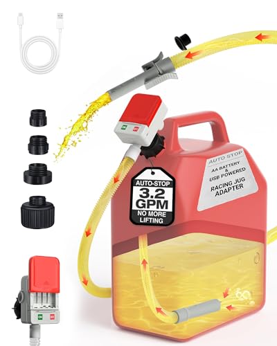 Deal: For Saker Sakerplus Transfer Pump, Portable 3.2GPM,Battery&USB mode-Powered with 51