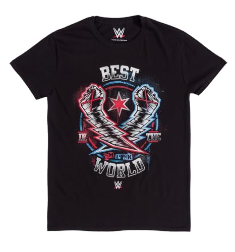 WWE CM Punk Best in The World Black T Shirt